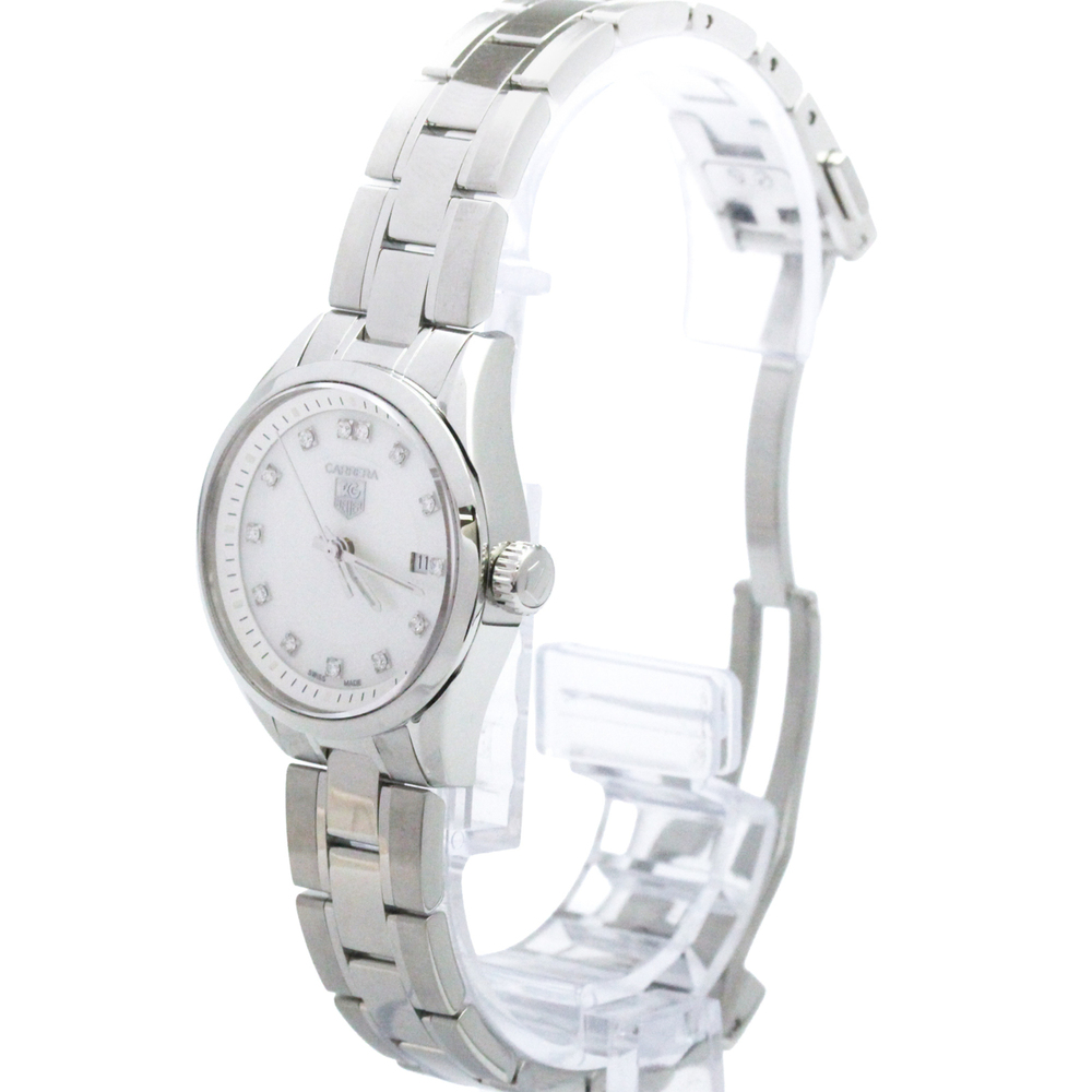 Tag Heuer Carrera Quartz Stainless Steel with Mother of Pearl and Diamonds Marke